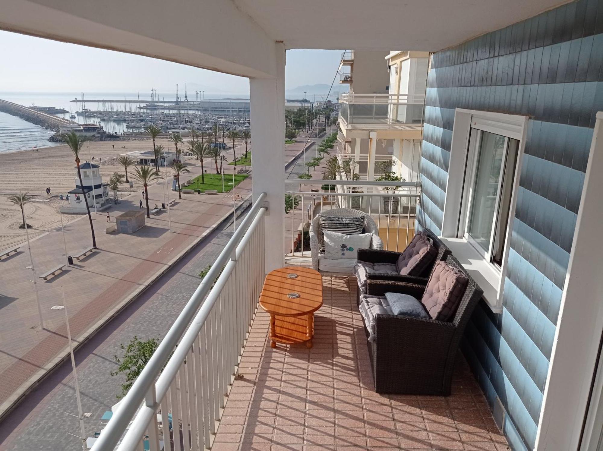 Apartamentos Bonaire 1ª Linea Wifi Solo Familias Serviplaya غانديا المظهر الخارجي الصورة