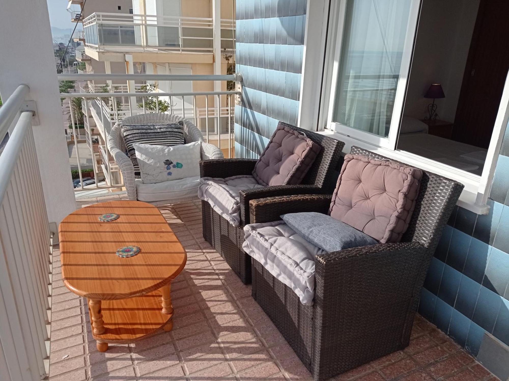 Apartamentos Bonaire 1ª Linea Wifi Solo Familias Serviplaya غانديا المظهر الخارجي الصورة