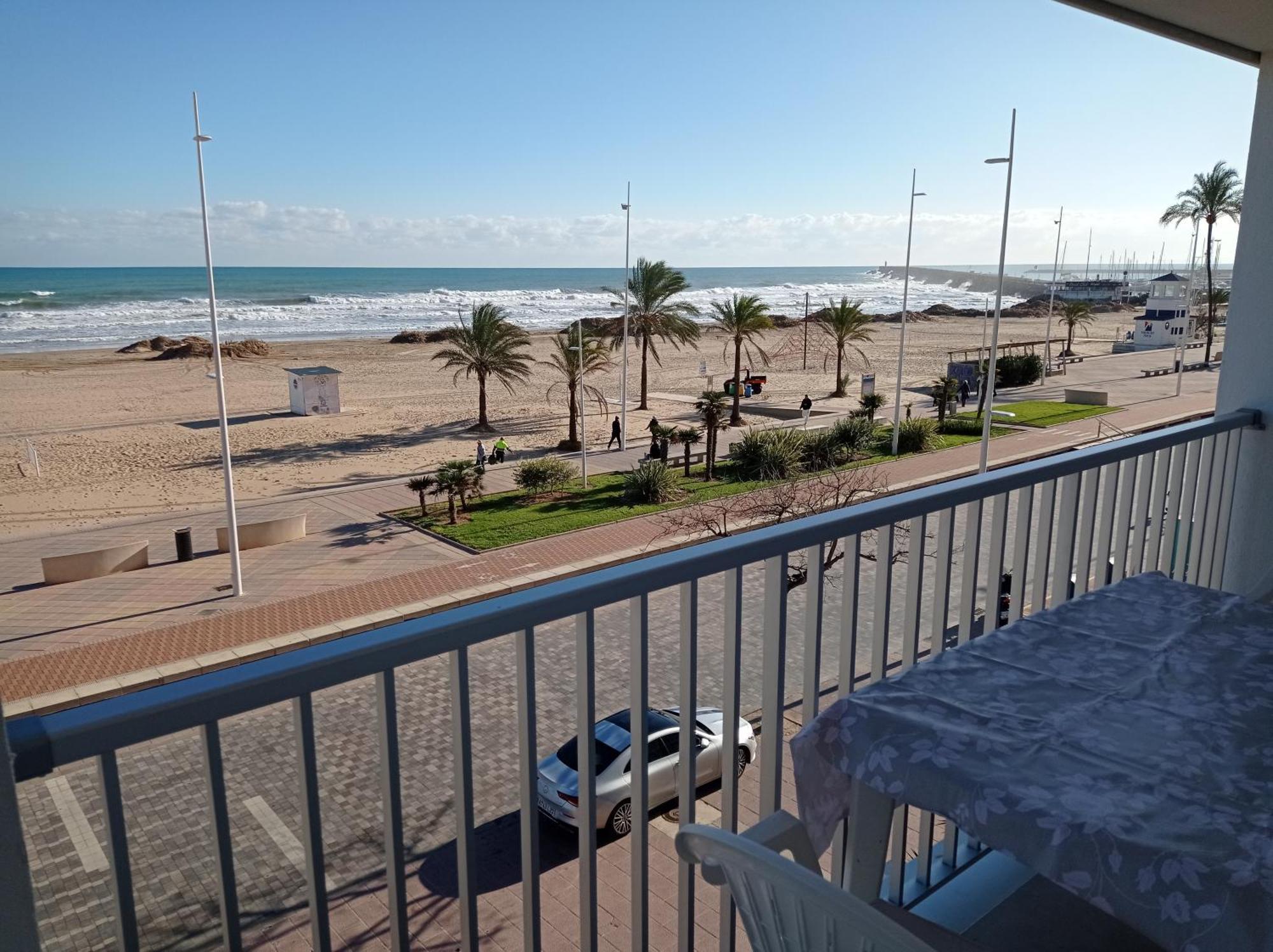 Apartamentos Bonaire 1ª Linea Wifi Solo Familias Serviplaya غانديا الغرفة الصورة