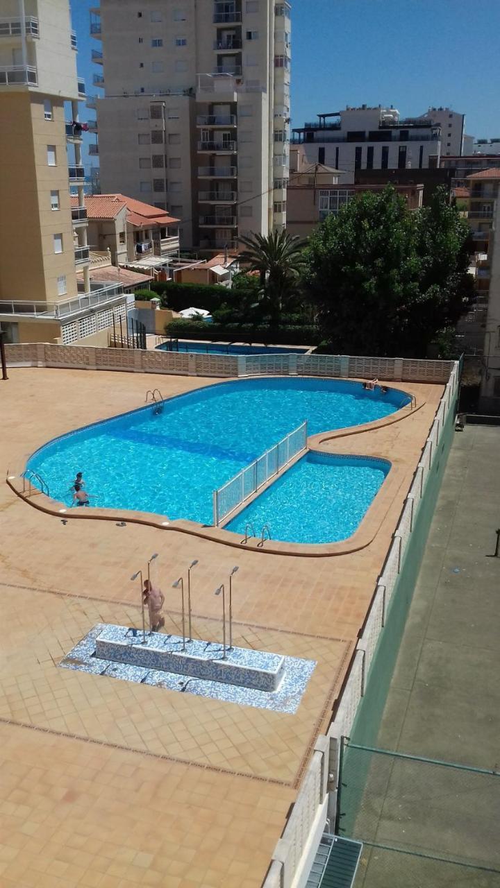Apartamentos Bonaire 1ª Linea Wifi Solo Familias Serviplaya غانديا المظهر الخارجي الصورة